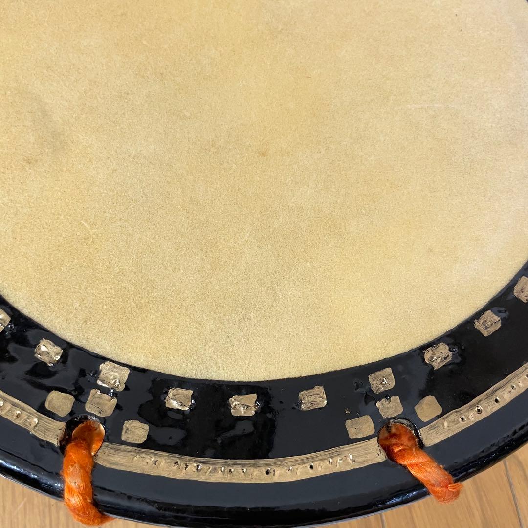和太鼓 締め太鼓 ソフトケース付き 直径34.5cm 高さ16.5㎝