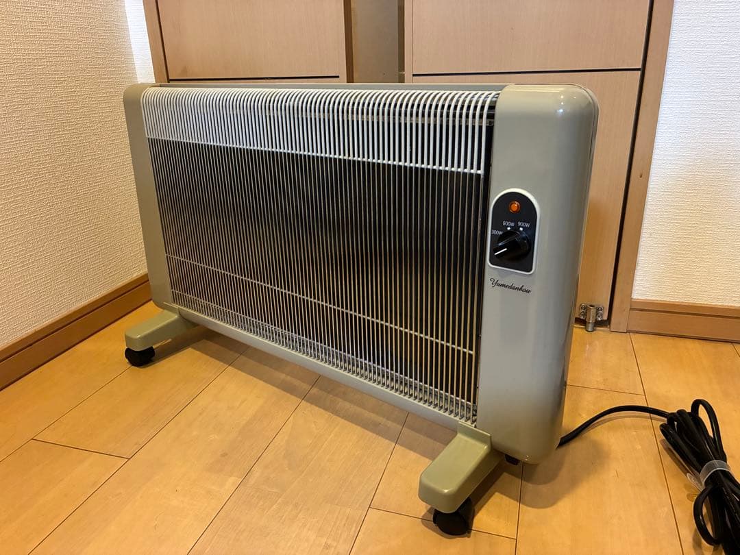 【27年まで保証有】夢暖望 900型 日本製 遠赤外線 パネルヒーター ベージュ