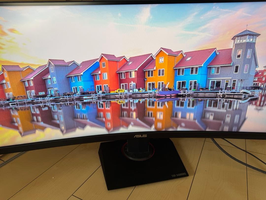 TUF Gaming VG35VQ ゲーミングモニター 35インチ