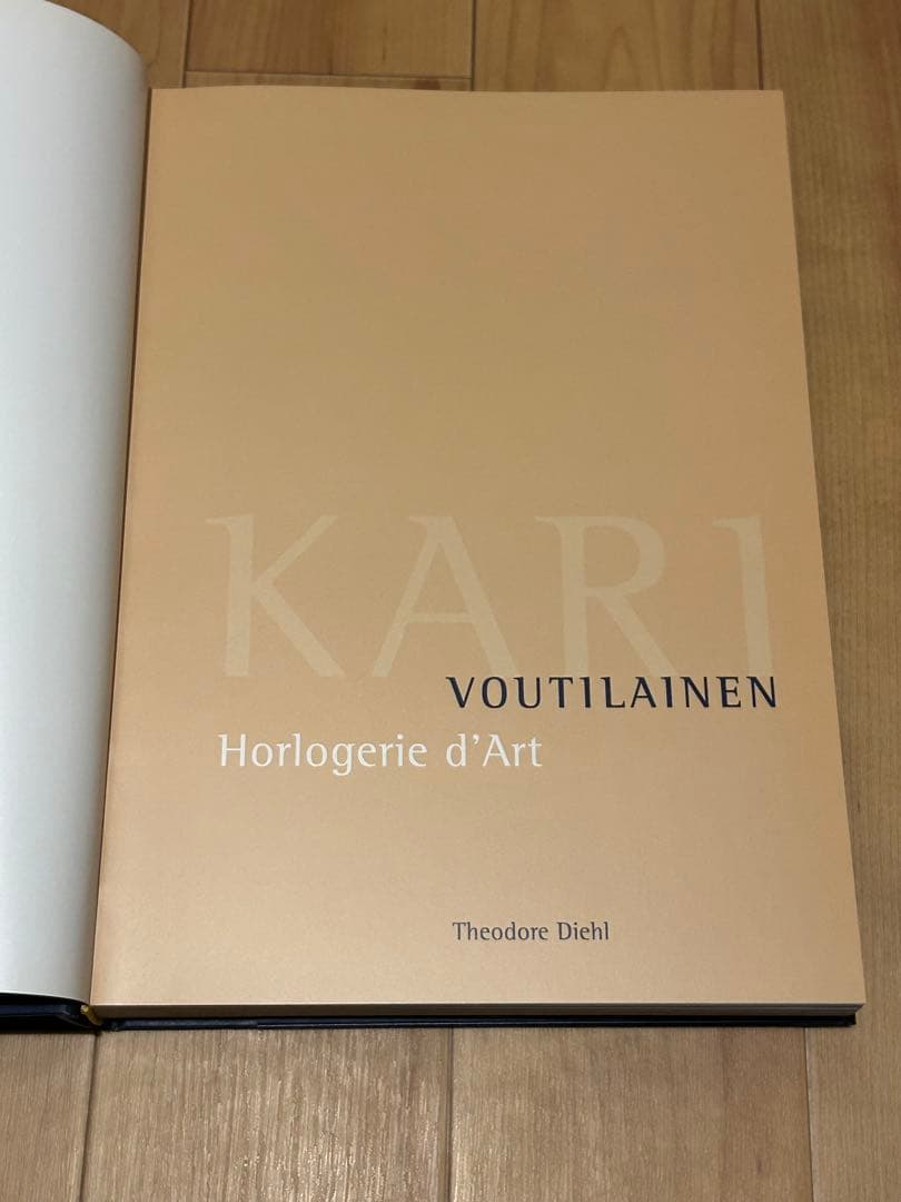 趣味・スポーツ・実用 KARI VOUTILAINEN Horlogerie d'Art