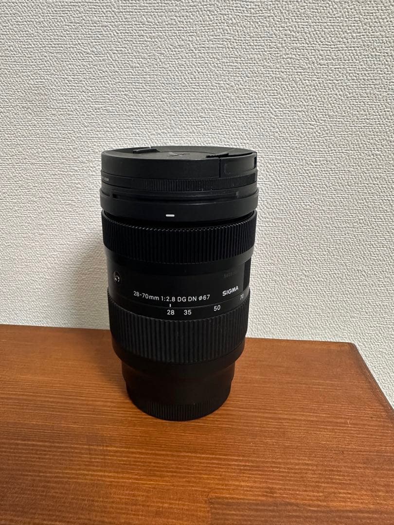 SIGMA28-70mm F2.8 Sony Eマウント用レンズ保護フィルター付