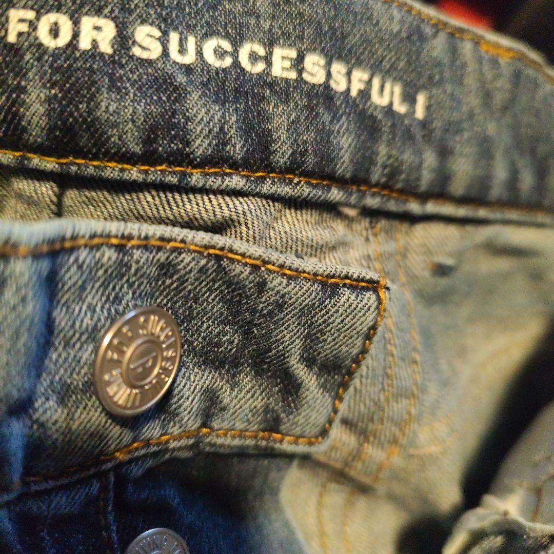 DIESEL デニムブルー カーゴパンツ