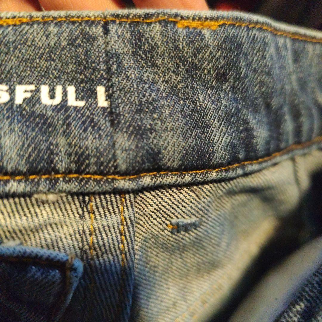 DIESEL デニムブルー カーゴパンツ