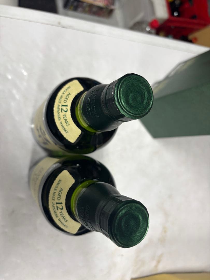 サントリーの白州 12年 シングルモルトウイスキー 2本セット　箱付き