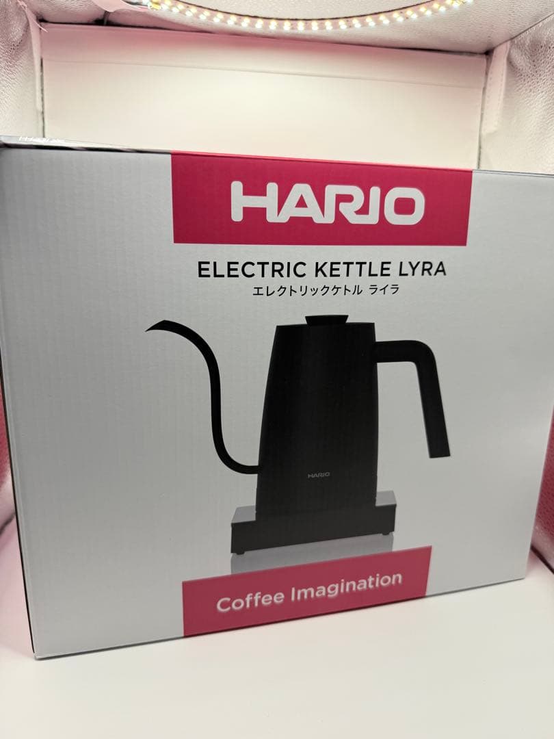 3連休価格　HARIO ハリオ　エレクトリックケトル•ライラ ECK-80-B