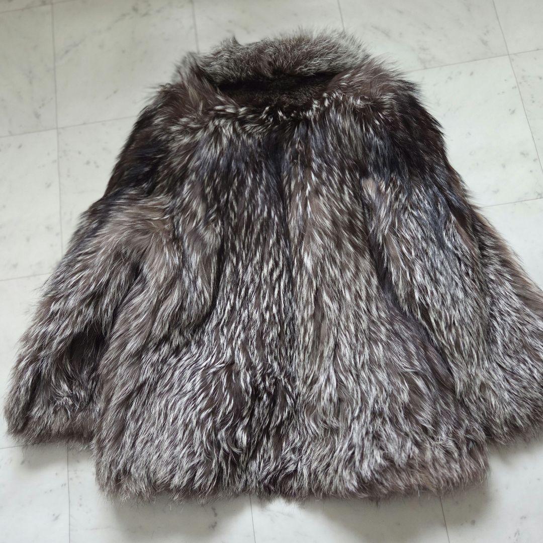 サガフォックス 金サガ　ファーコート シルバーフォックス 13号