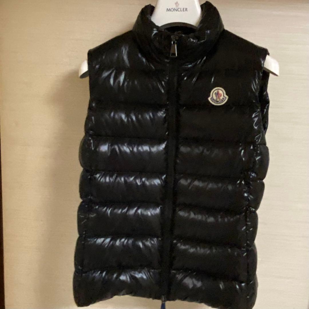 モンクレール GHANY ガーニー ダウンベスト サイズ0 黒 ブラック