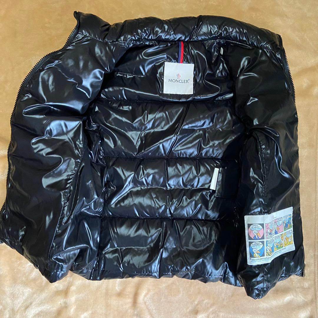 モンクレール GHANY ガーニー ダウンベスト サイズ0 黒 ブラック