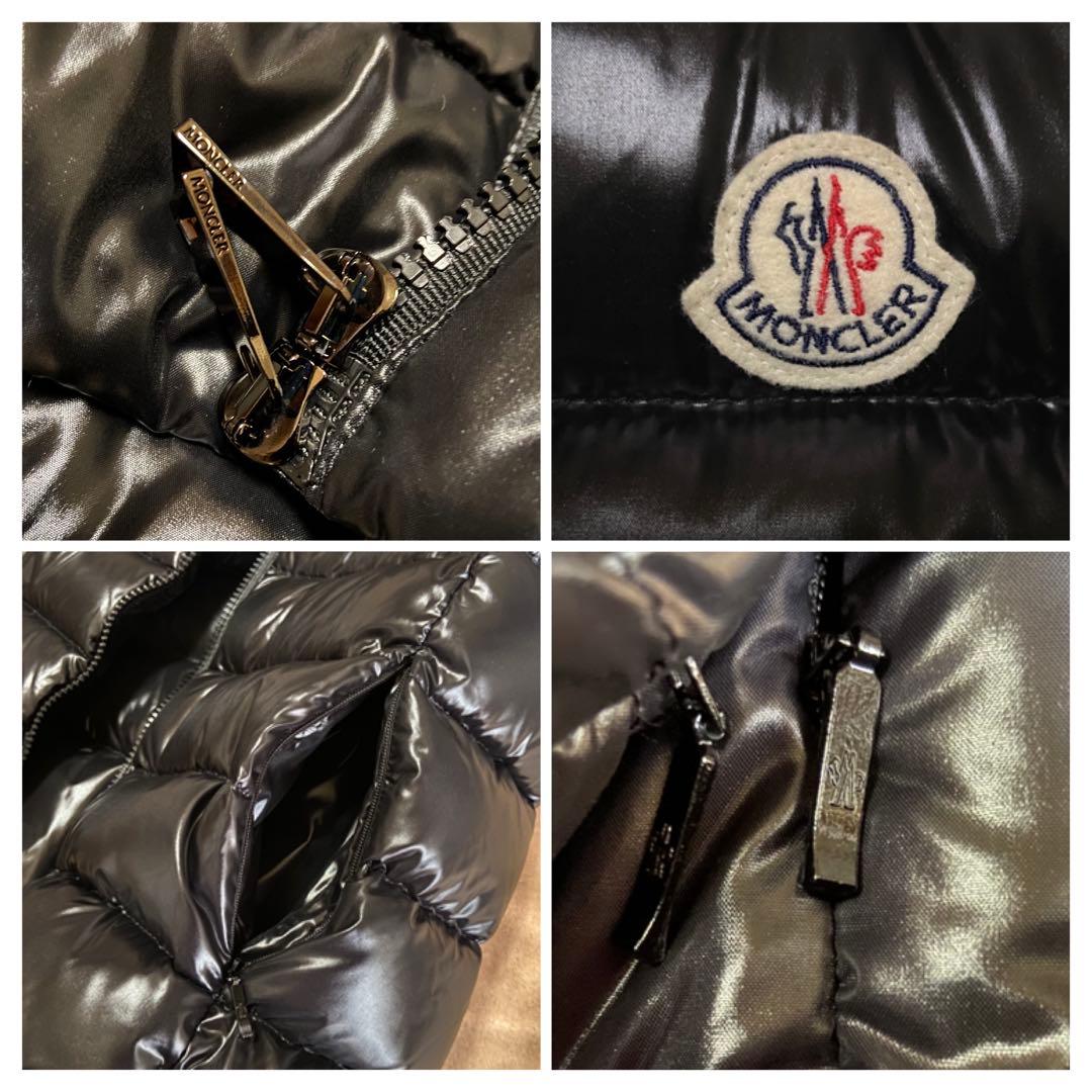 モンクレール GHANY ガーニー ダウンベスト サイズ0 黒 ブラック