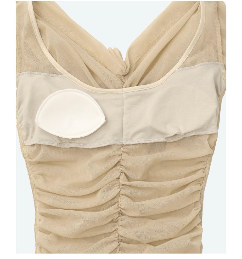 FETICO ボディースーツ　ベージュ