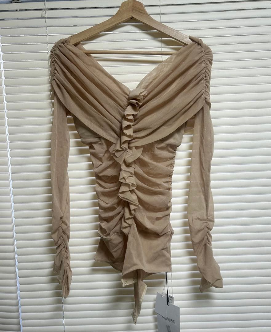 FETICO ボディースーツ　ベージュ