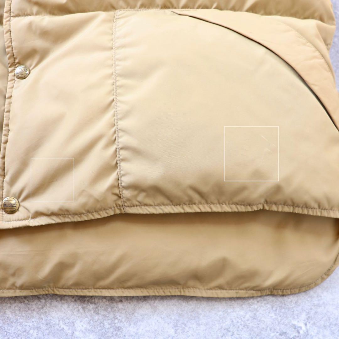 レアカラー USA製80s L.L. Bean エルエルビーン ダウンベストXL