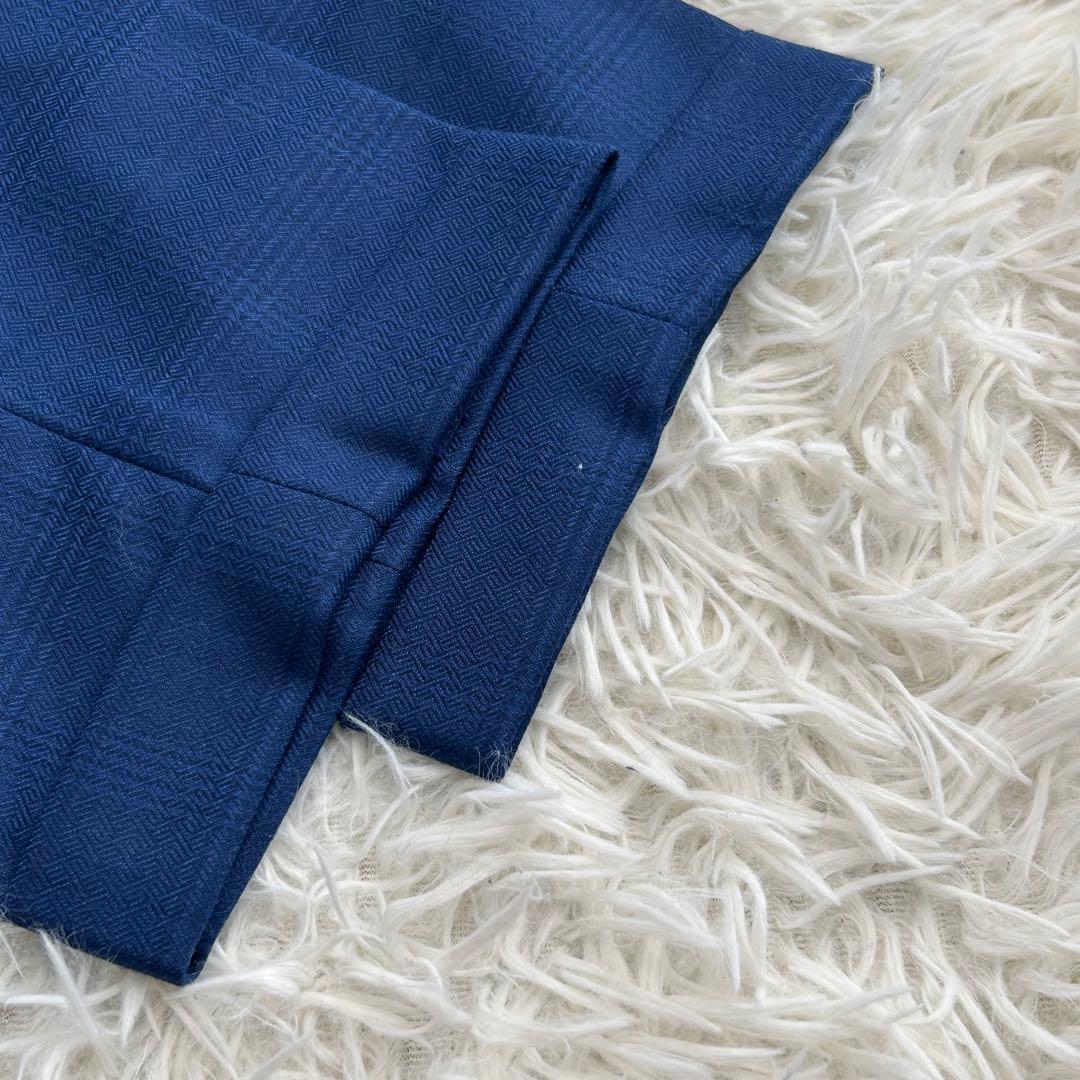 極美品✨ ガルニエ 近年モデル スーツ 大きいサイズ LL 3ピース チェック柄