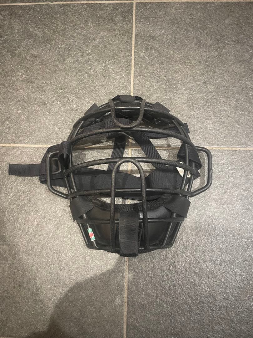 キャッチャー防具　少年野球　ミズノ　ヘルメット付き