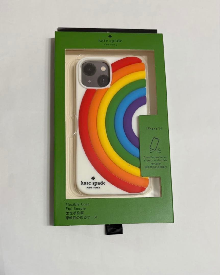 ★新品★ kate spade ケイトスペード iPhone14ケース ホワイト