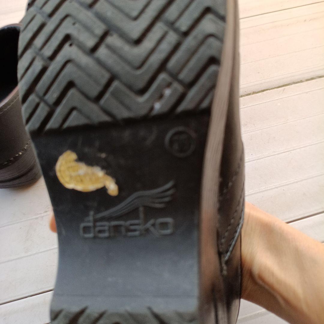 DANSKOダンスコ ブラック クロッグサンダル36