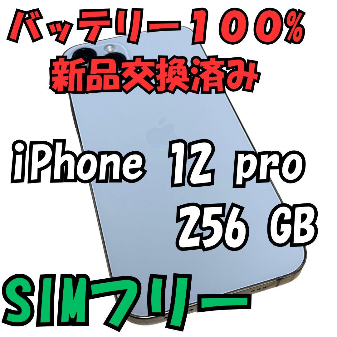 iPhone12 Pro 256GB SIMフリー　バッテリー新品10