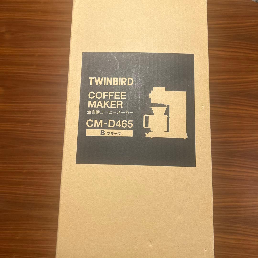 TWINBIRD COFFEE MAKER CM-D465 6杯用 B ブラック