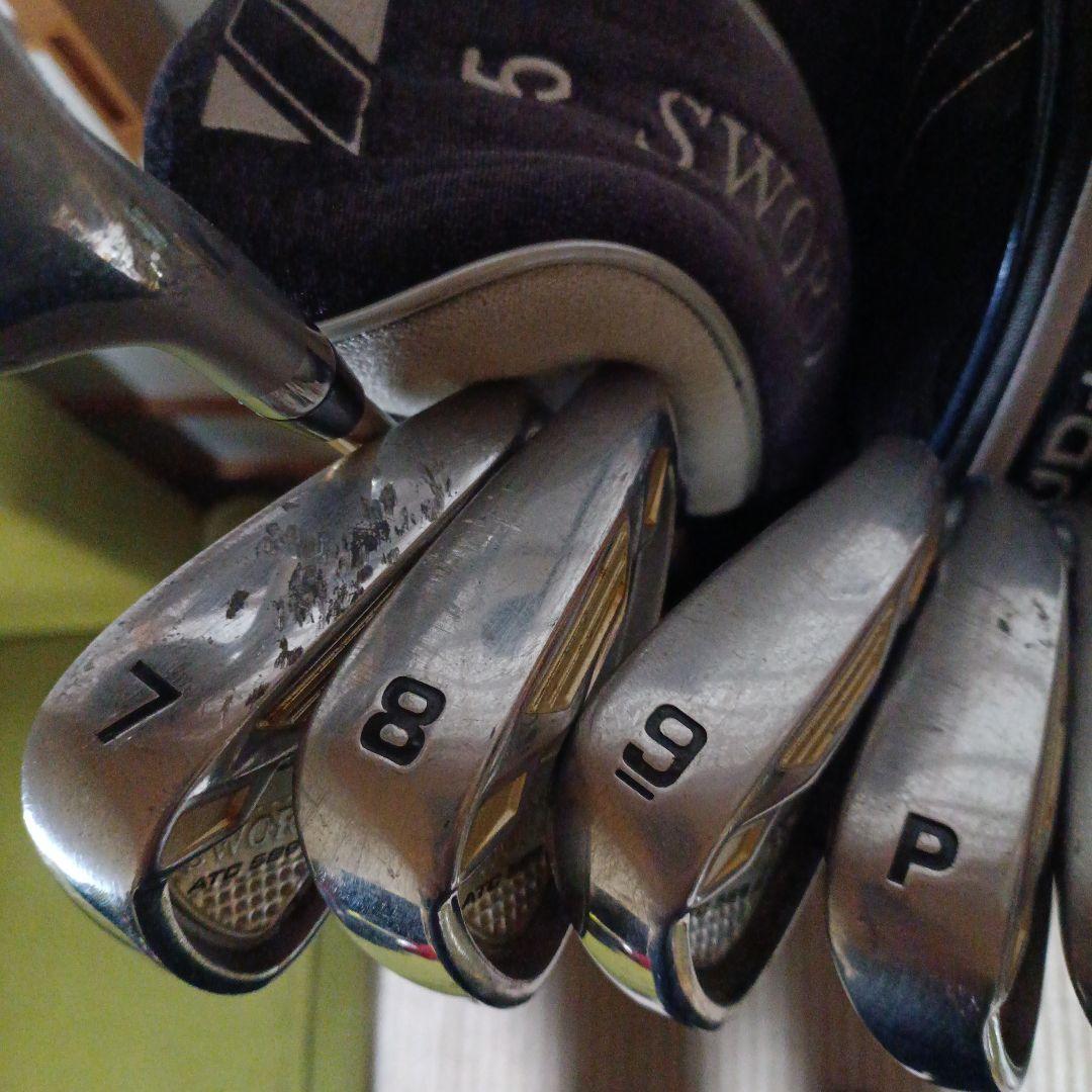 SWORD メンズ ゴルフクラブセット 12本　訳あり　フルセット
