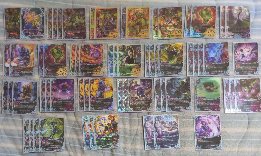 バディファイト 病 62枚デッキ ほぼホイル