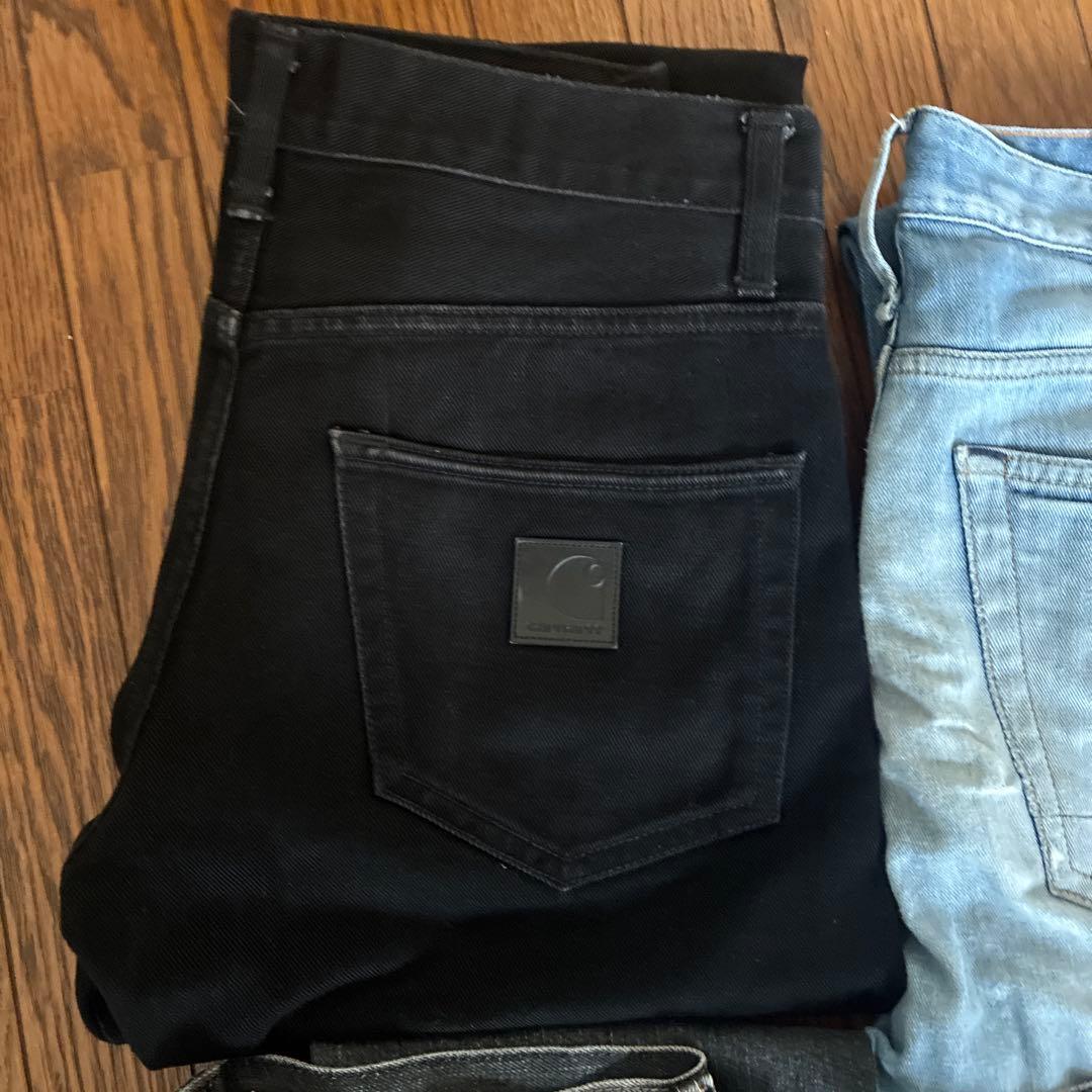 た*ん様 豪華3点！デニムまとめ売り Levi's/カーハートW30-32