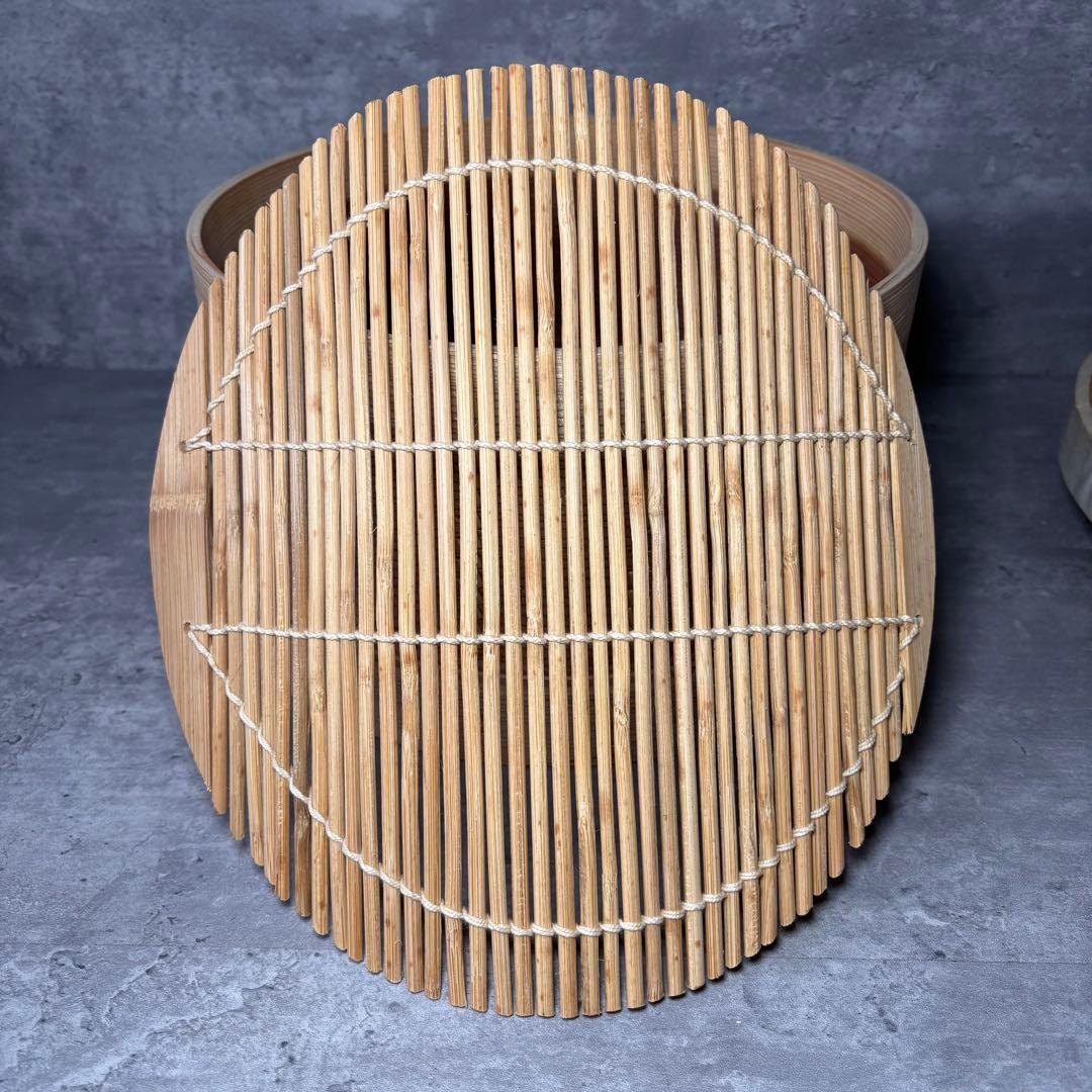 【未使用品】和セイロ　和蒸籠　せいろ　蒸篭 蒸籠 蒸し器 木製　26㎝