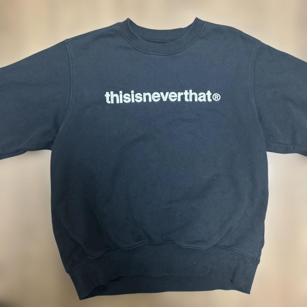 thisisneverthatスウェット黒Sサイズ