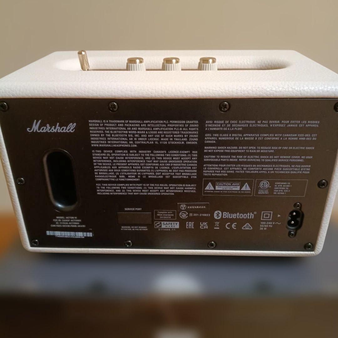 Marshall Acton III（マーシャル アクトン3）【国内正規品】 ①