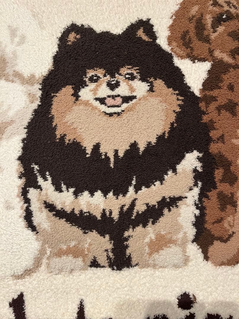 超レア　新品　gelato pique ジェラピケ　3匹の犬ブランケット