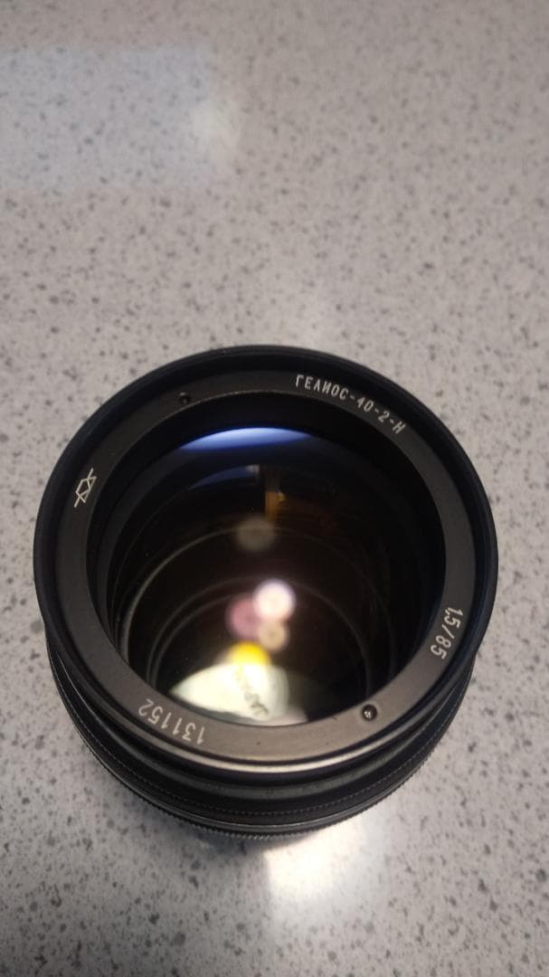 エリオス85mmf1.5 ニコンFマウント