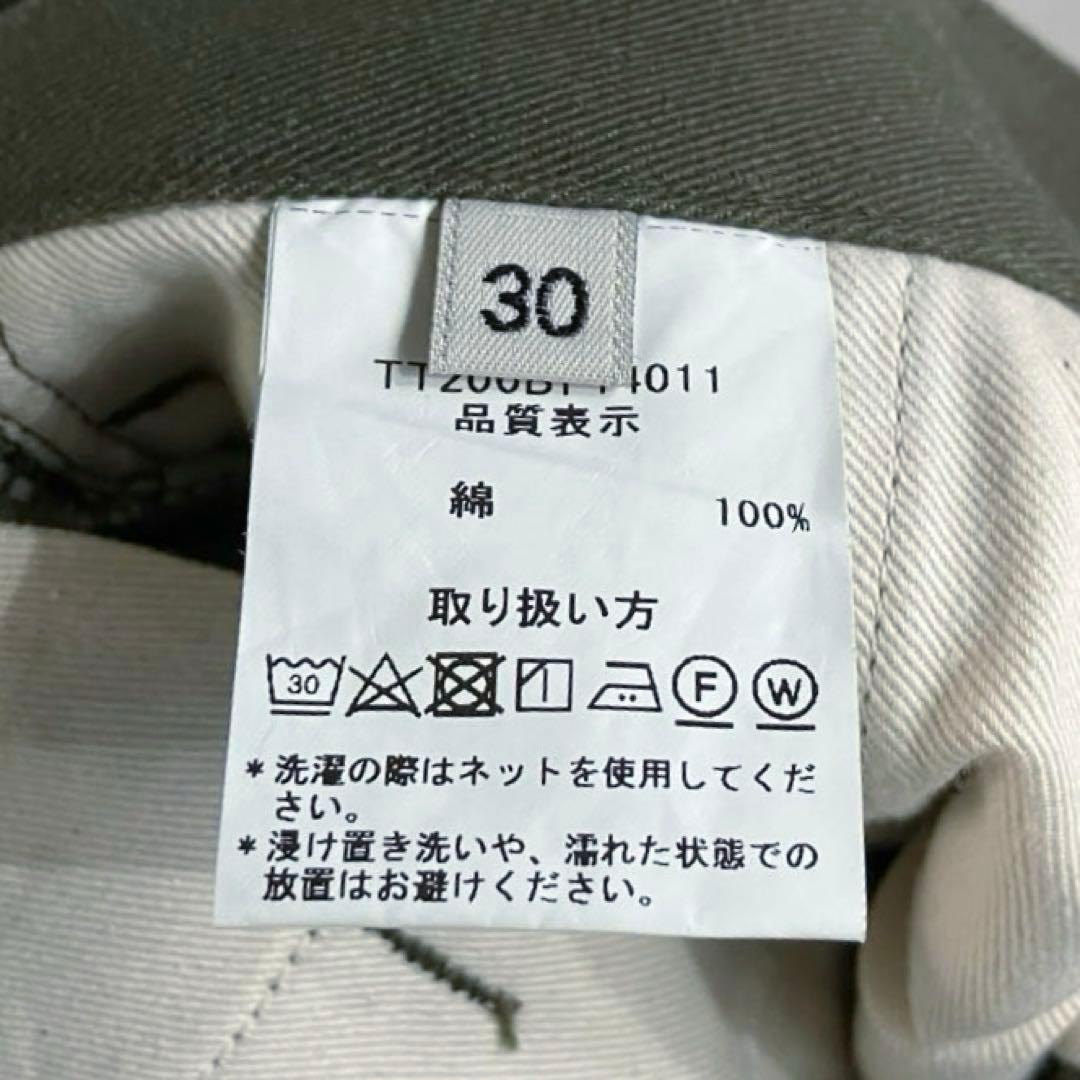 USA製 THREADS&THINGS タックチノ チノパン オリーブ 30