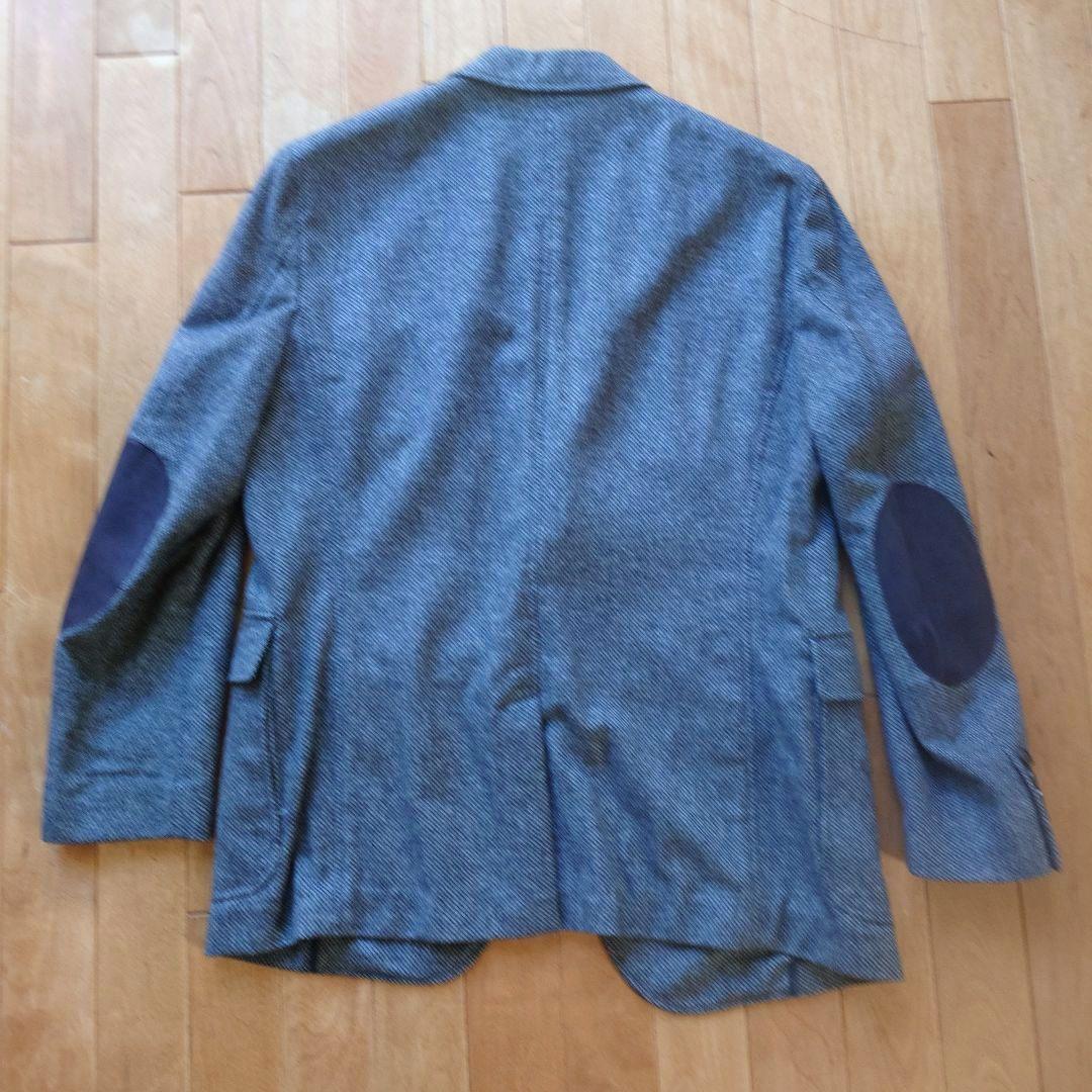 Ermenegildo Zegna　52　グレー系 テーラードジャケット 肘あて