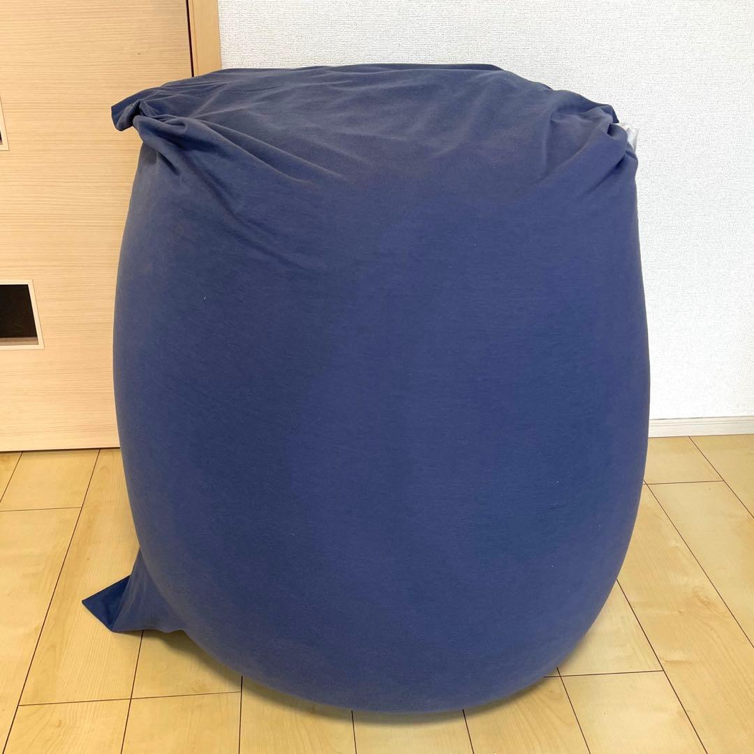 送料込 Yogibo Midi ネイビー ビーズクッション ヨギボー ミディ