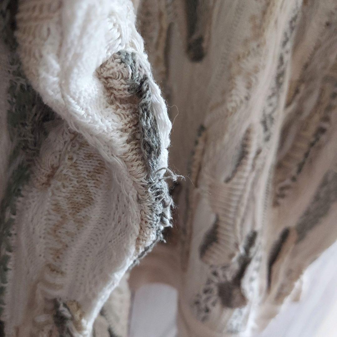 【COOGI】クージー オーストラリア製 3Dニット 好配色 L