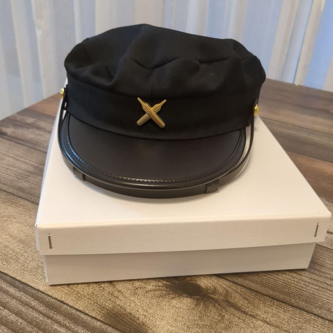 慶應 普通部 学生帽 58cm