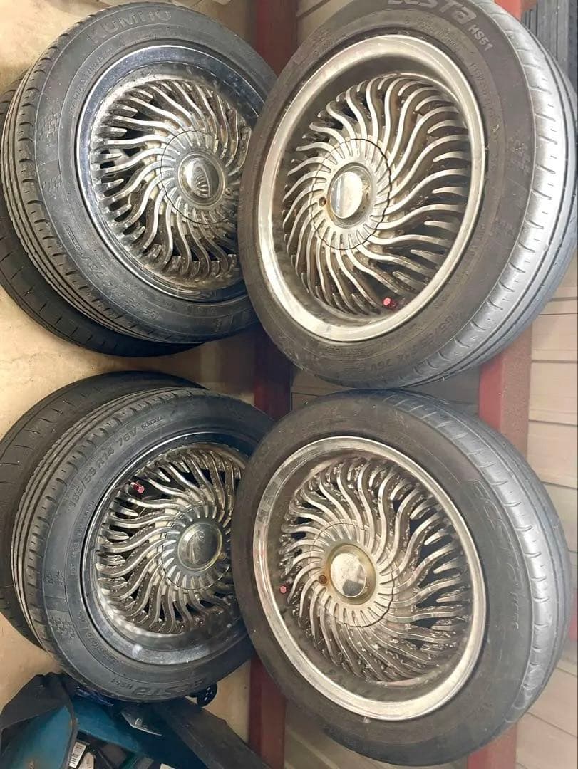 当時物　wcj ホイール　14インチ