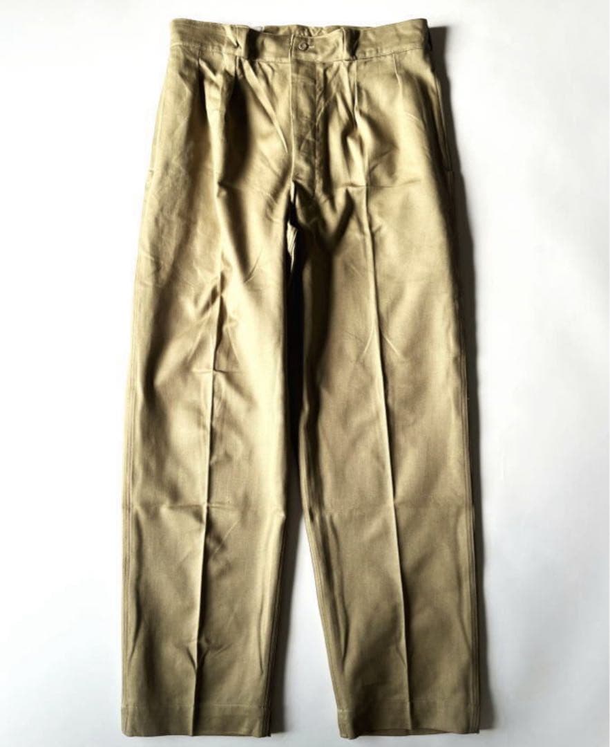 syoya9250ヴィテージ フランス軍M52 チノパン 35