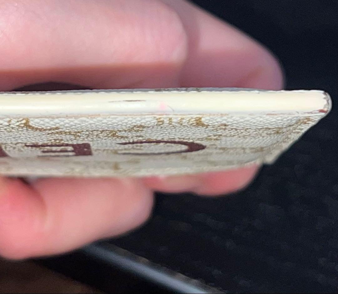 CELINEセリーヌ/カードケース/名刺入れ/トリオンフ/クリームブラウン