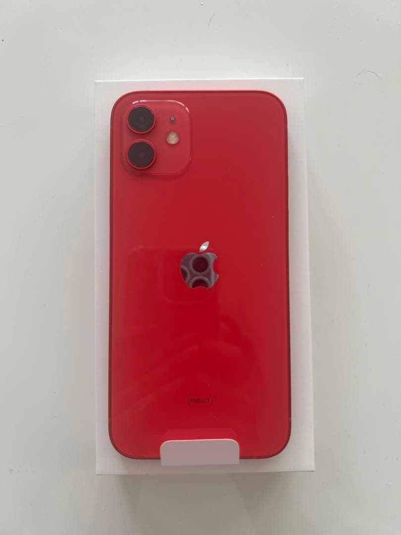 【新品・未使用】iPhone 12 256GB SIMフリー　赤
