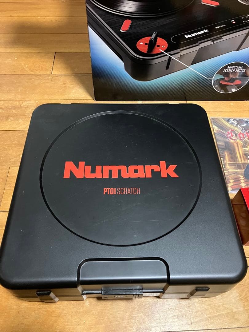 Numark PT01 Scratch ポータブルターンテーブル　中古