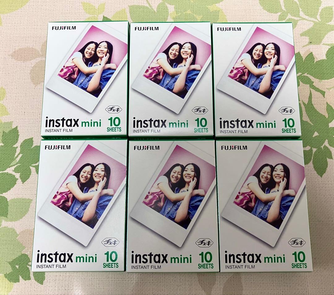 FUJIFILM instax mini チェキフィルム 10枚入 ✨60枚✨