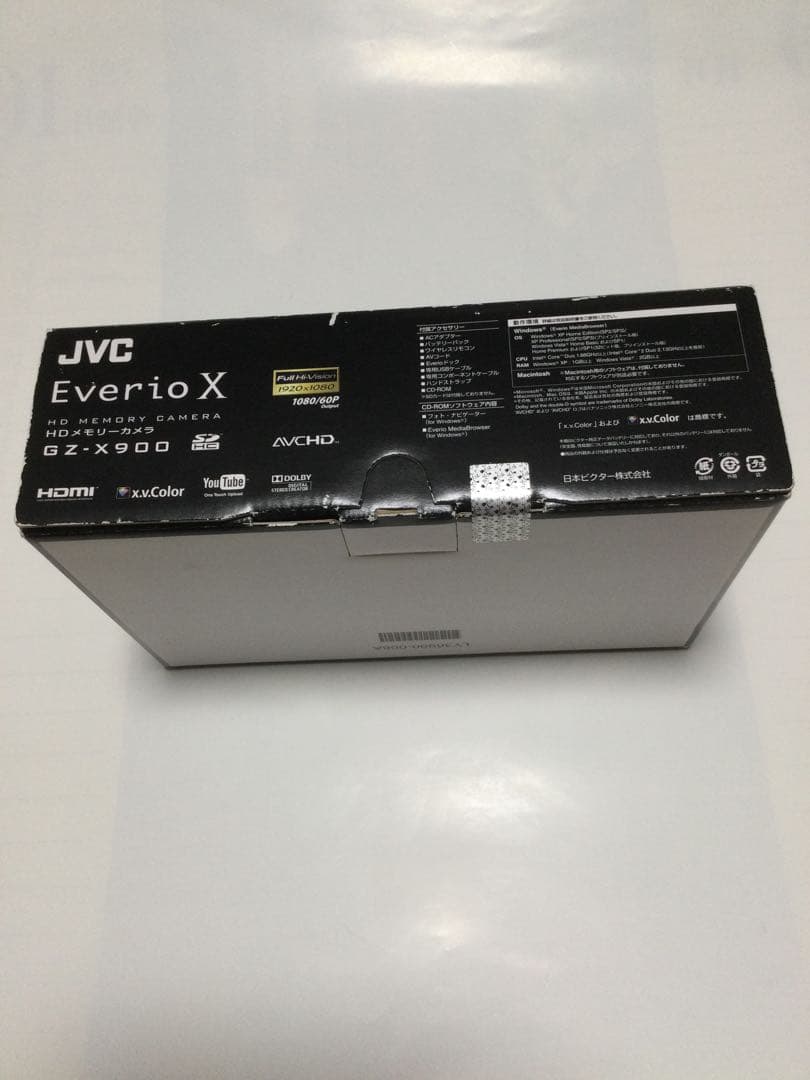 JVC Everio GZ-X900 HDビデオカメラ