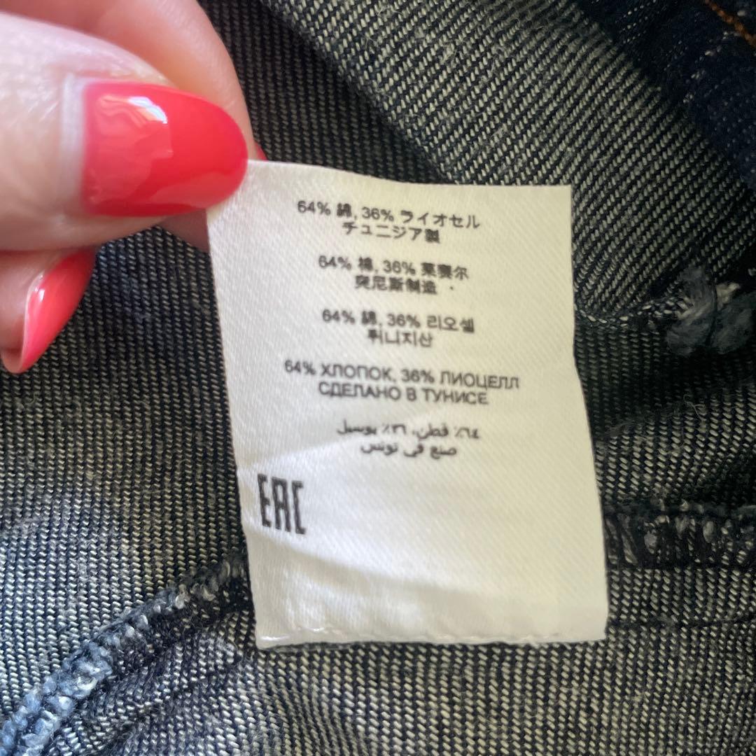 DRIES VAN NOTEN ドリスバンノッテン　デニム ノースリーブ　36