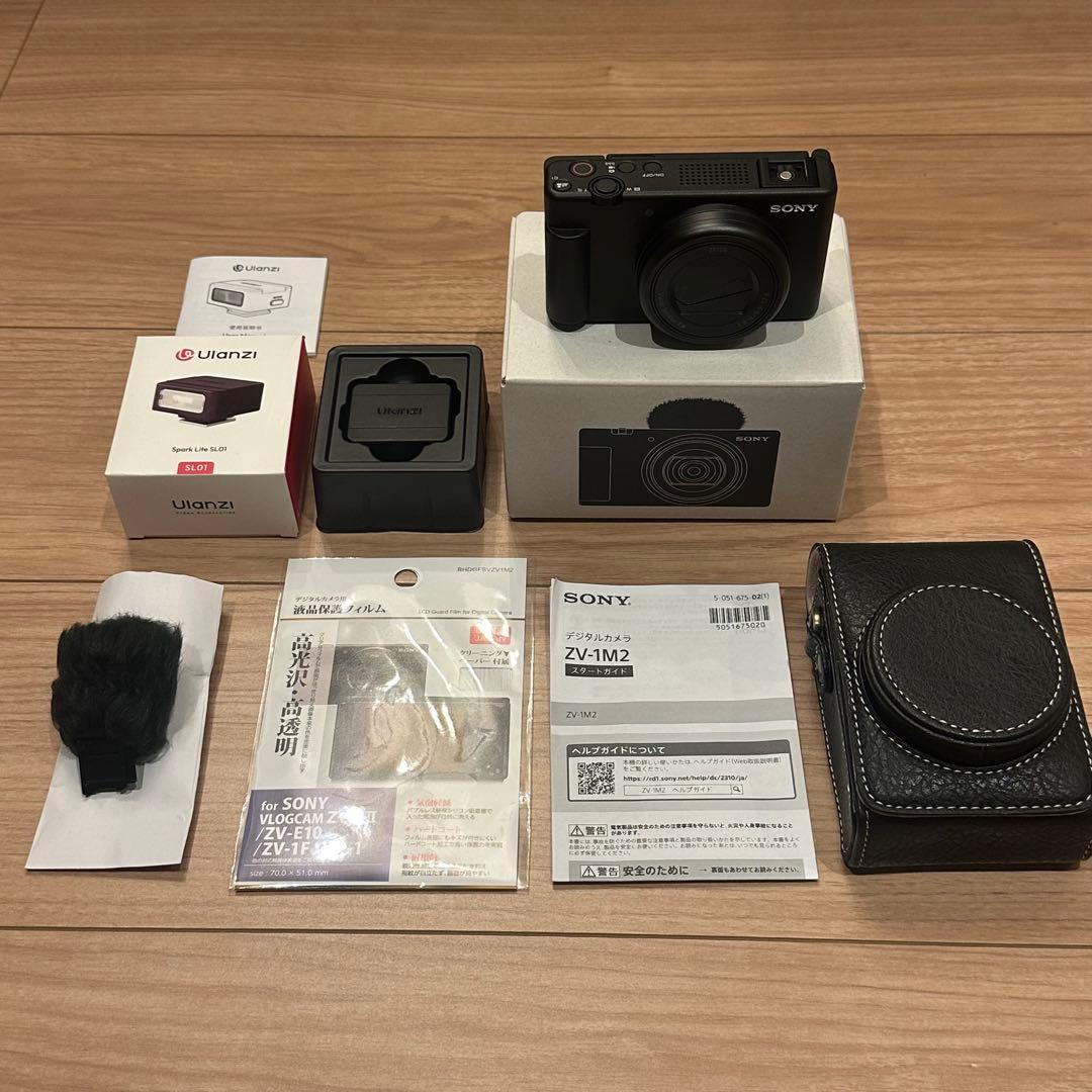 【新品】SONY デジタルカメラ ZV-1M2 VLOGCAM Vlag用カメラ