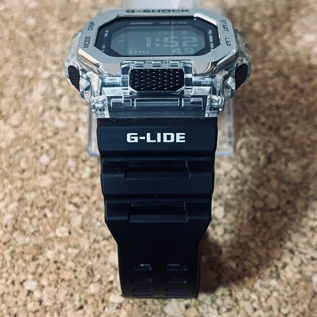カシオGーLIDE/GBXー100Sー1JF 国内正規品/メンズブラック／クリア