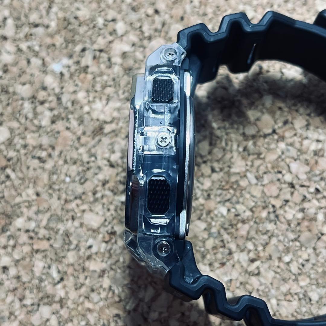 カシオGーLIDE/GBXー100Sー1JF 国内正規品/メンズブラック／クリア