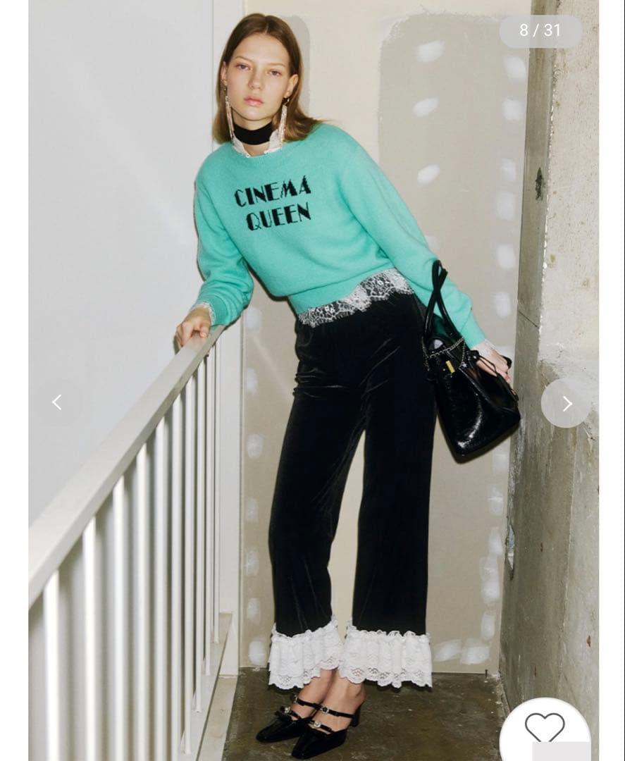 リリーブラウン　バリエーションフリルパンツ サイズ0