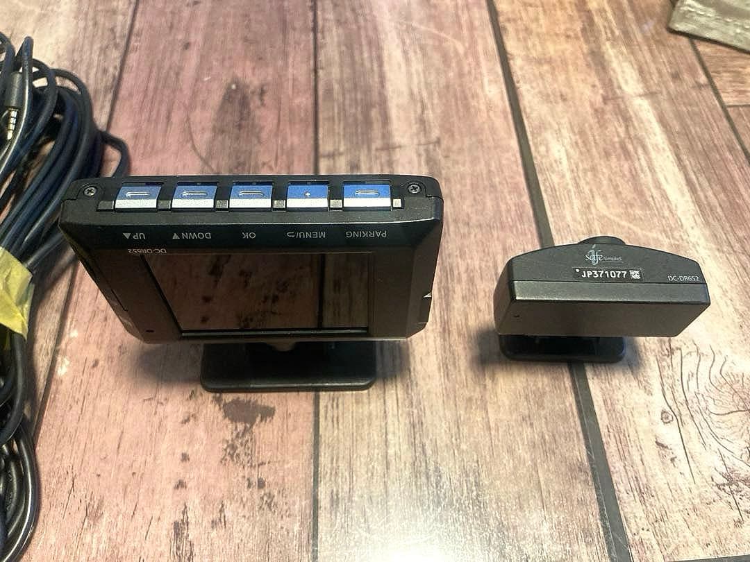 送料込み❣️◆コムテック ドライブレコーダー DC-DR652◆動作品