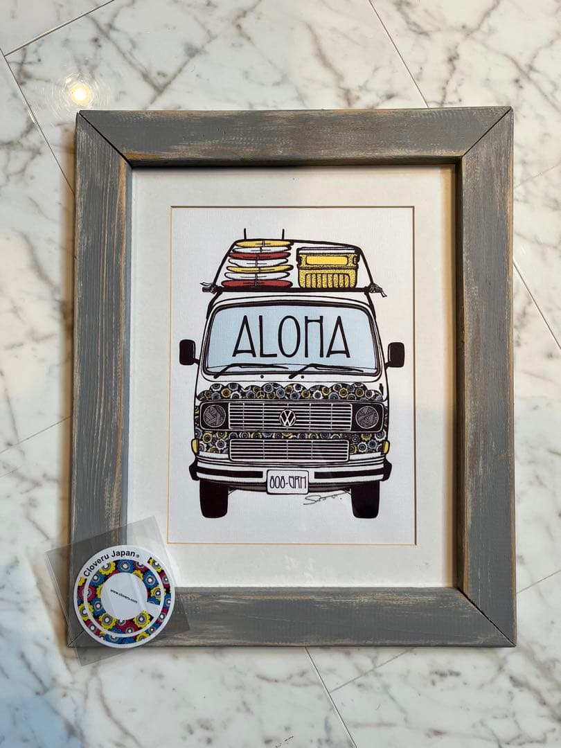 GREENROOM 絵画 アート ワーゲンバス