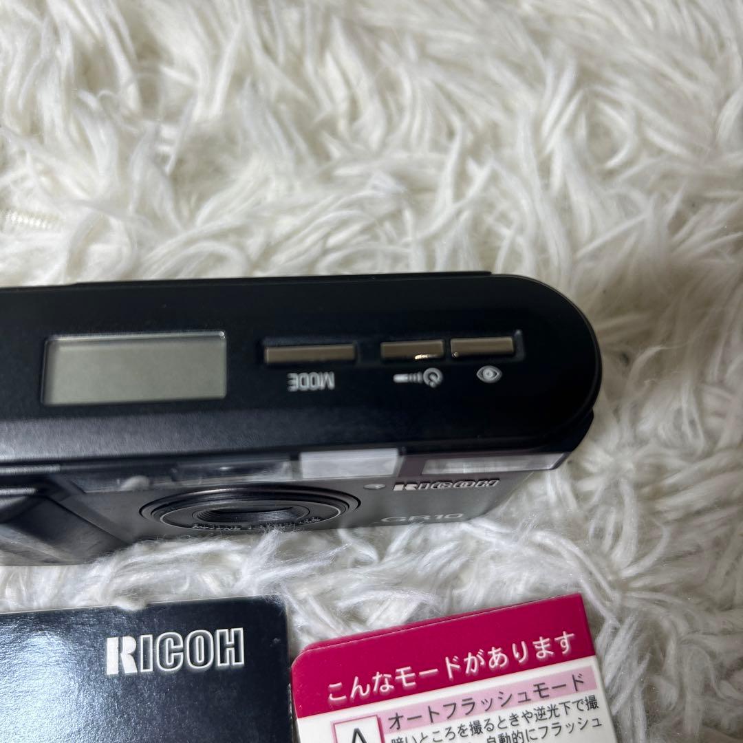 【ジャンク】RICOH GR10 コンパクトフィルムカメラ　ブラック